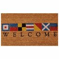 Calloway Mills 24 x 36 in. Nautical Welcome Rectangular Doormat, Multi Color CA57133